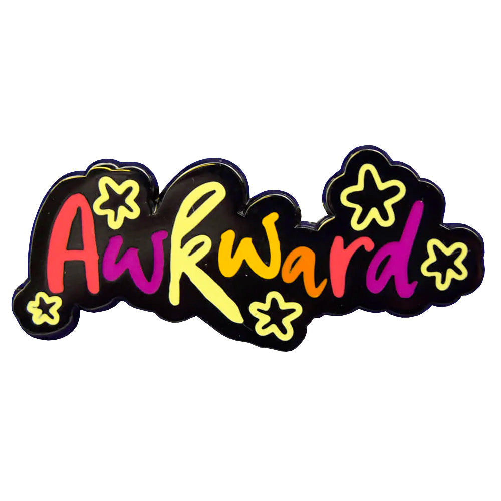 Awkward Enamel Pin