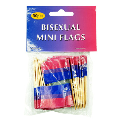 Bisexual Flag Cocktail/Toothpick Flags