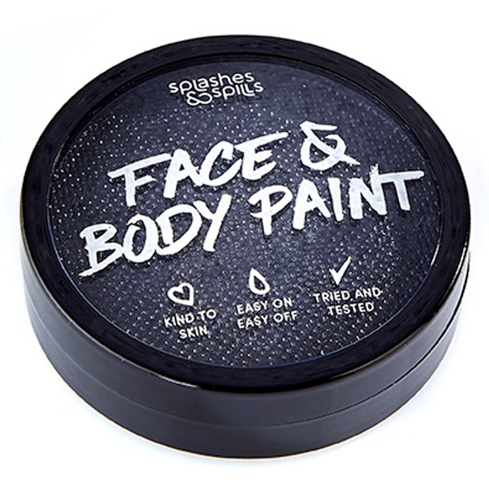 Splashes & Spills Fake & Body Paint Cake - Black