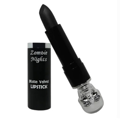 Zombie Nights Matte Velvet Black Lipstick