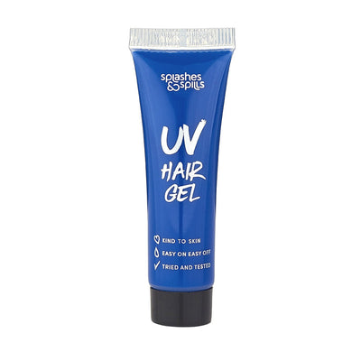 Splashes & Spills UV Hair Gel - Blue