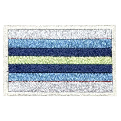 Boyflux Flag Rectangular Embroidered Iron-On Festival Patch