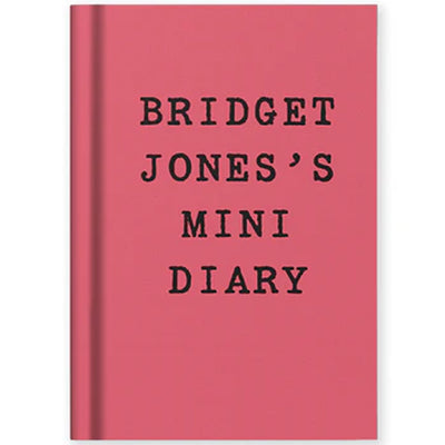 Mini A7 Fabric Hardback Notebook - Bridget Jones's Mini Diary