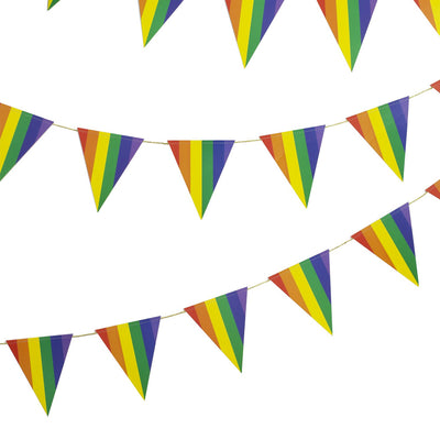 Gay Pride Rainbow Flag Bunting (5m)