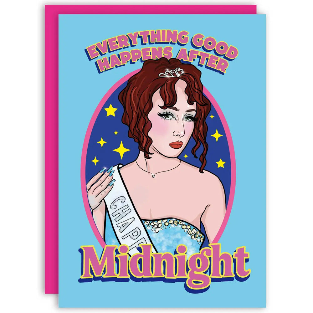 Chappell Roan - Everything Good Happens After Midnight Birthday Card