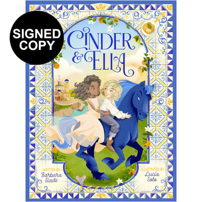 Cinder and Ella Book (Hardback) - Signed Copy Barbara Slade  9781913339470