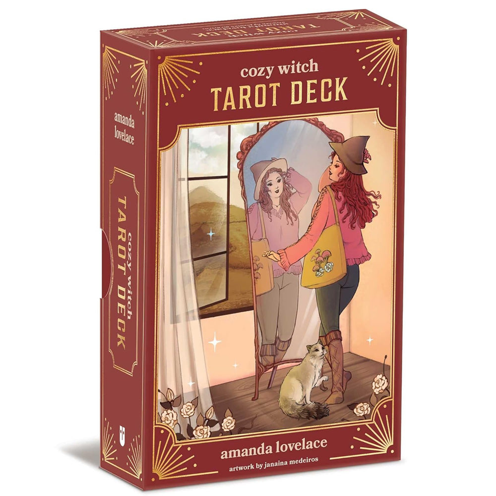 Cozy Witch Tarot Deck and Guidebook