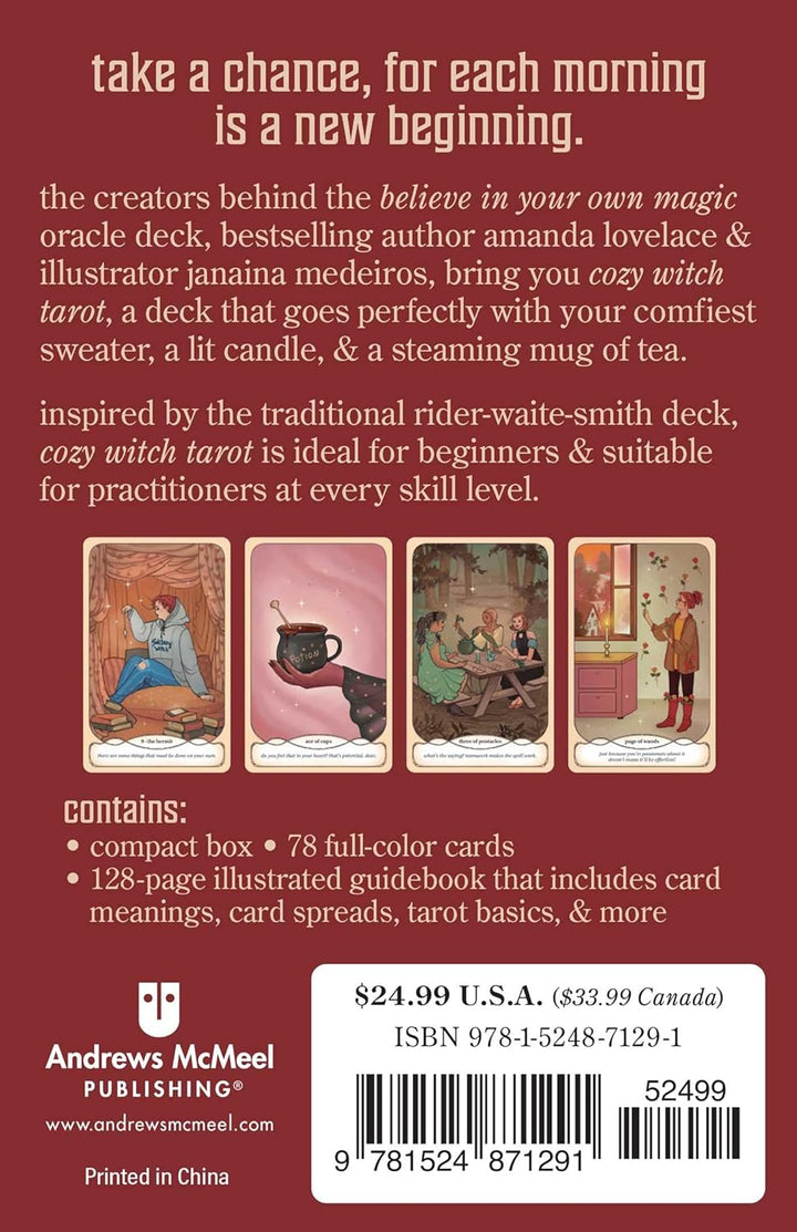 Cozy Witch Tarot Deck and Guidebook – www.gayprideshop.co.uk