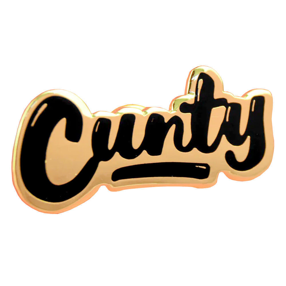 C*nty Enamel Pin