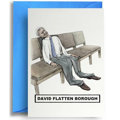 David Flatten Borough - Greetings Card