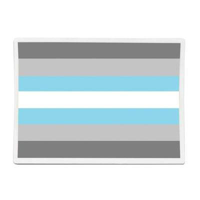 Demiboy Flag Rectangle Vinyl Waterproof Sticker