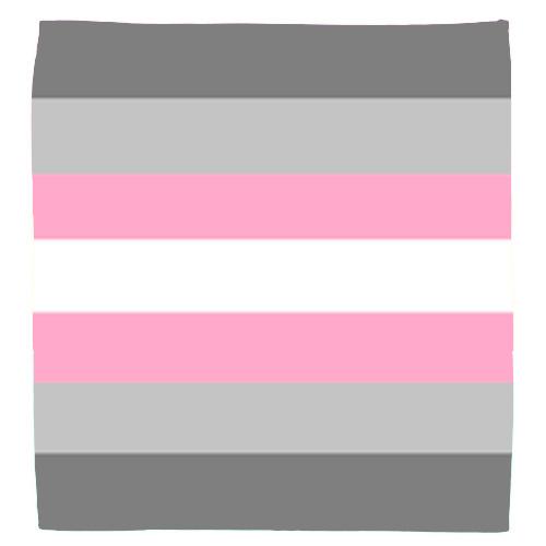 Demigirl Pride Flag Bandana