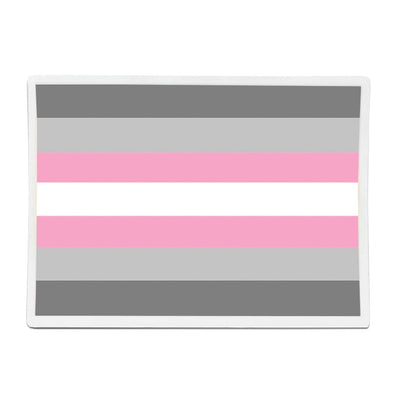 Demigirl Flag Rectangle Vinyl Waterproof Sticker