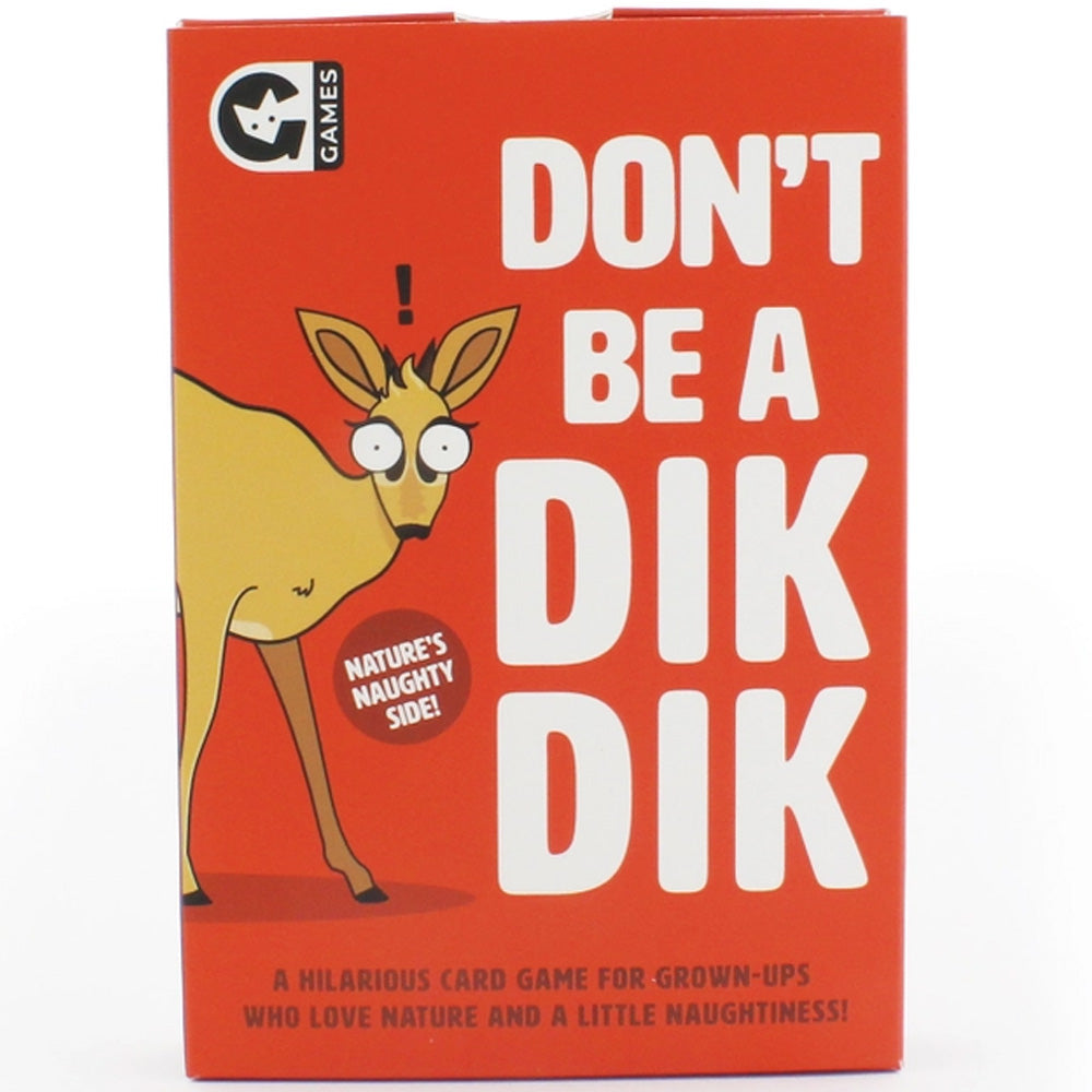 Don't Be A Dik Dik Card Game