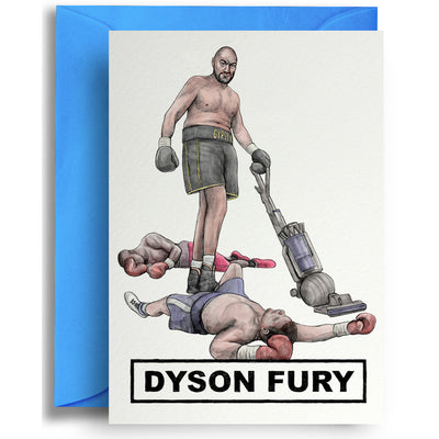 Dyson Fury - Greetings Card