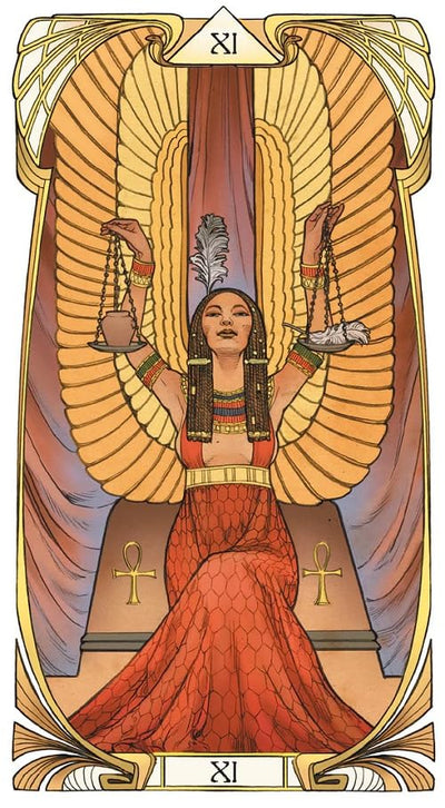 Egyptian Art Nouveau Tarot Cards