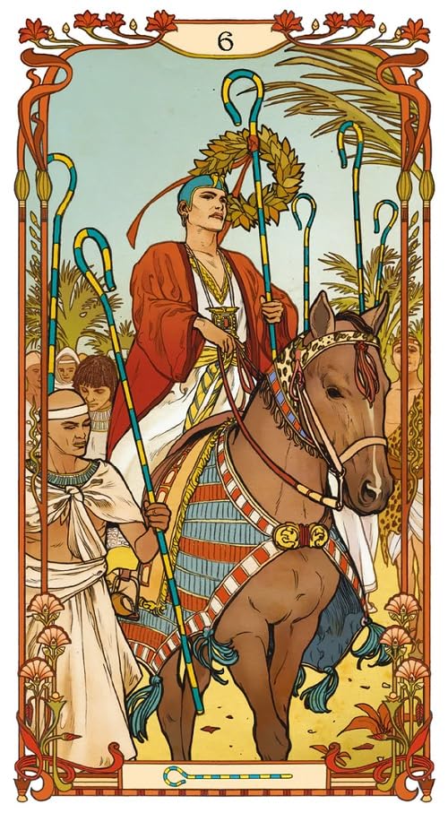 Egyptian Art Nouveau Tarot Cards