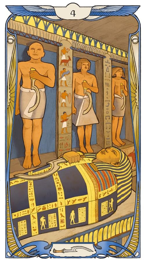 Egyptian Art Nouveau Tarot Cards