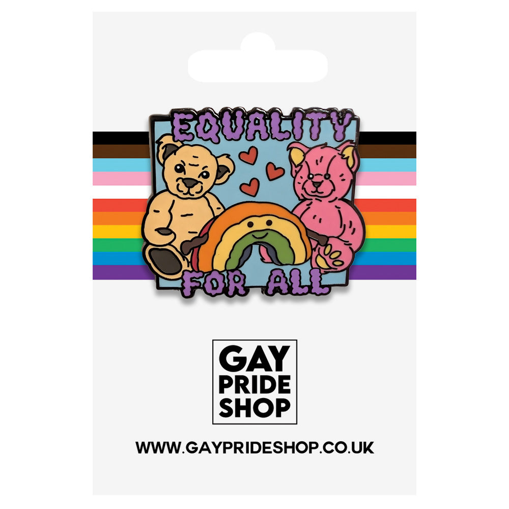 Equality For All Metal & Enamel Pin