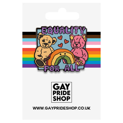 Equality For All Metal & Enamel Pin
