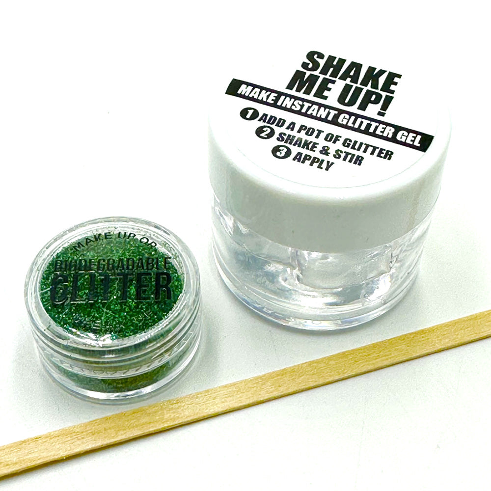 Biodegradable Glitter Gel - Green