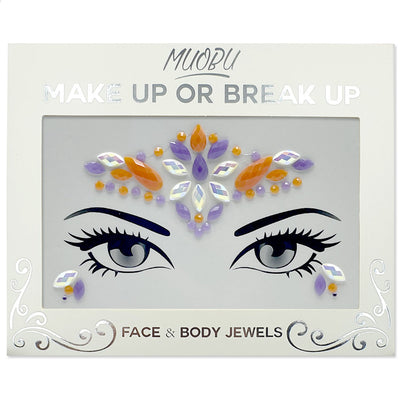 Festival Face Jewels Set (Glow In The Dark) - Flora Glow