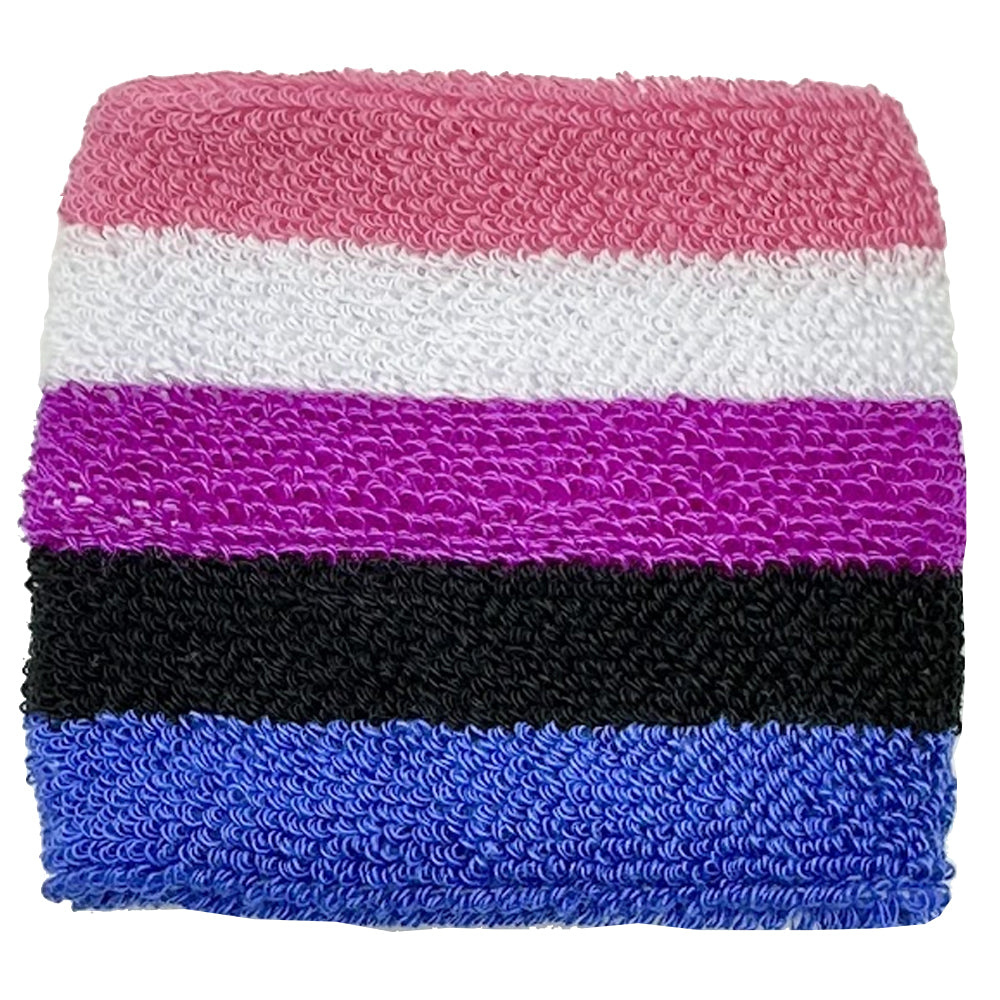 Genderfluid Wrist Sweatband