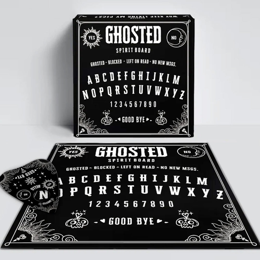 Ghosted Spirit Board (Ouija with Planchette) Board Game