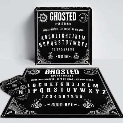 Ghosted Spirit Board (Ouija with Planchette) Board Game