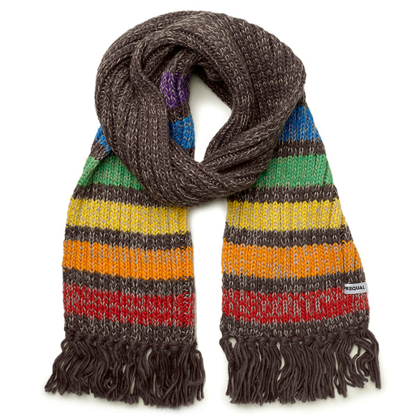 Burberry rainbow stripe scarf sale