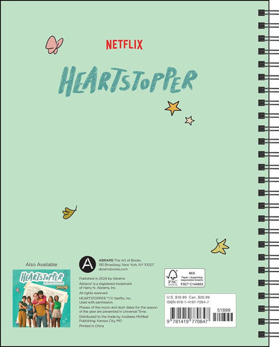 Heartstopper 16-Month 2024-2025 Weekly/Monthly Planner Calendar with Bonus Stickers