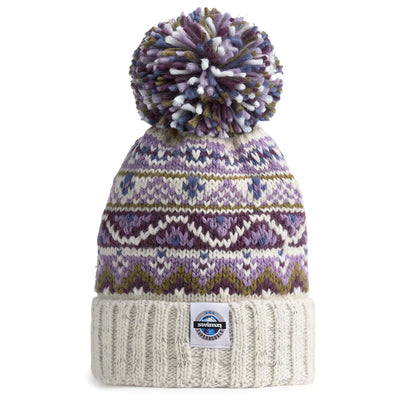 Reflective SuperBobble Hat - Heather Fairisle