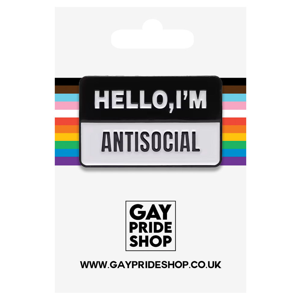 Hello, I'm Antisocial Metal & Enamel Pin