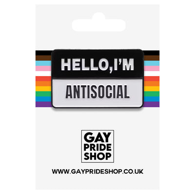 Hello, I'm Antisocial Metal & Enamel Pin