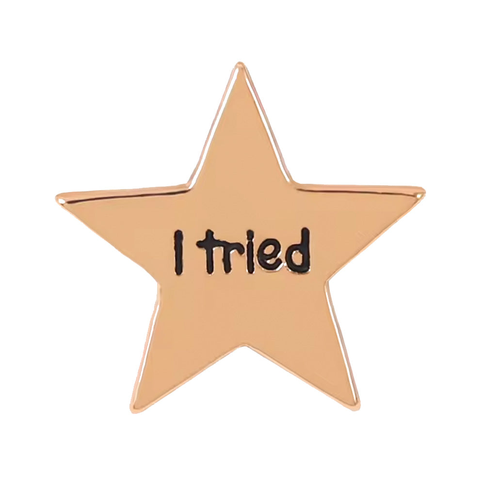 I Tried Enamel Pin