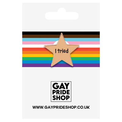 I Tried Enamel Pin