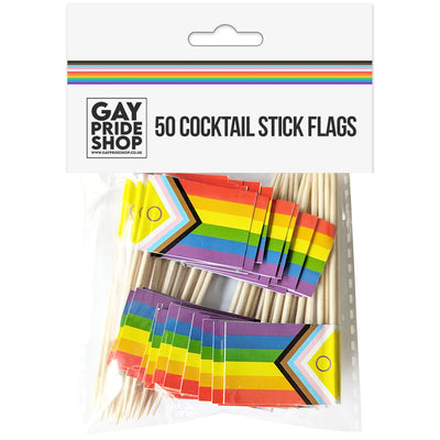 Intersex Progress Pride Flag Cocktail/Toothpick Flags