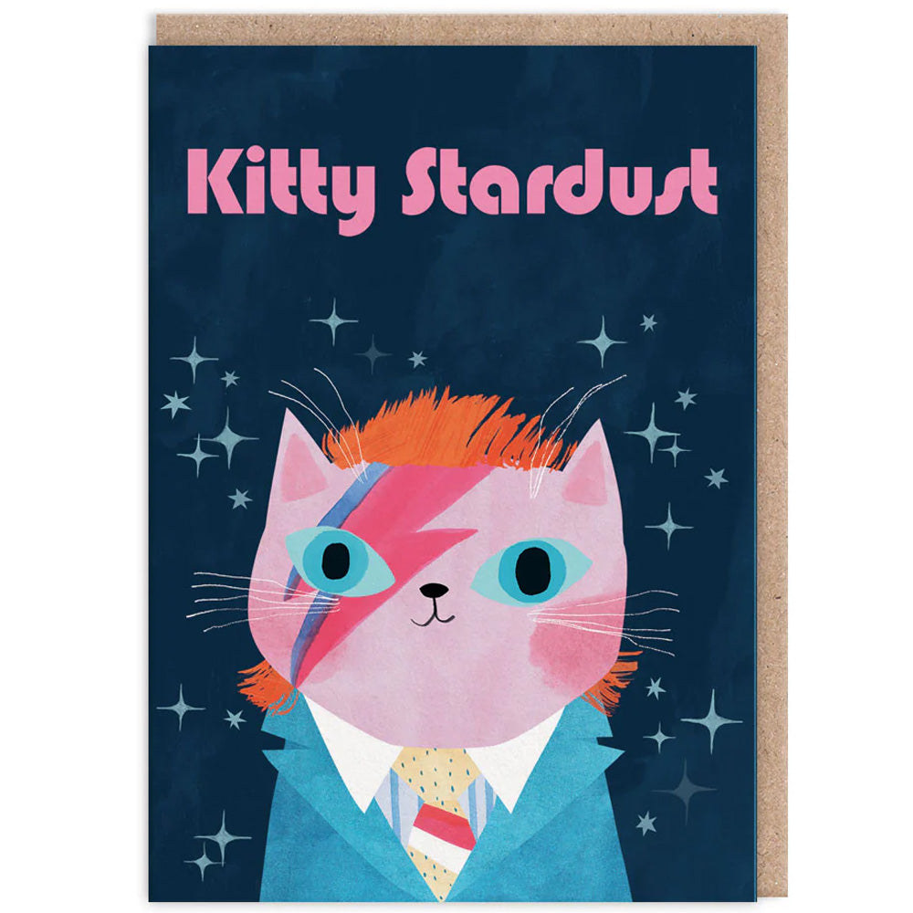 Kitty Stardust - Greetings Card