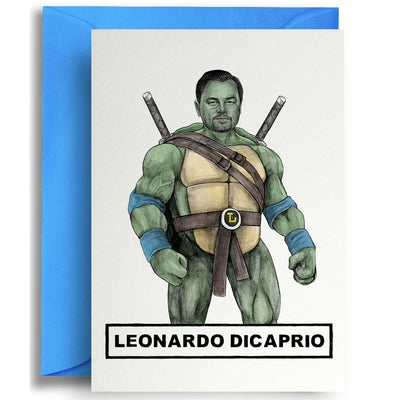 Leonardo DiCaprio - Greetings Card