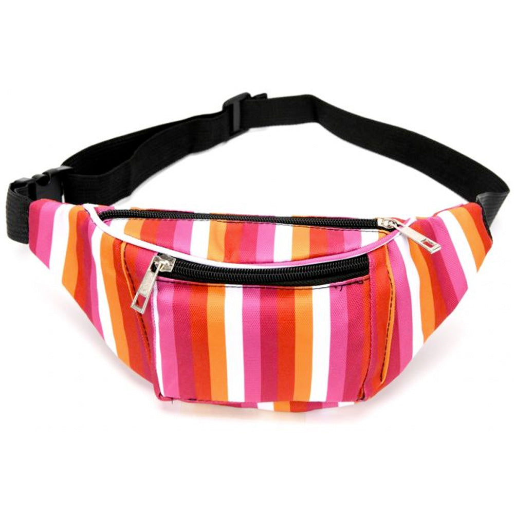 Vertical Stripes Bumbag - Lesbian