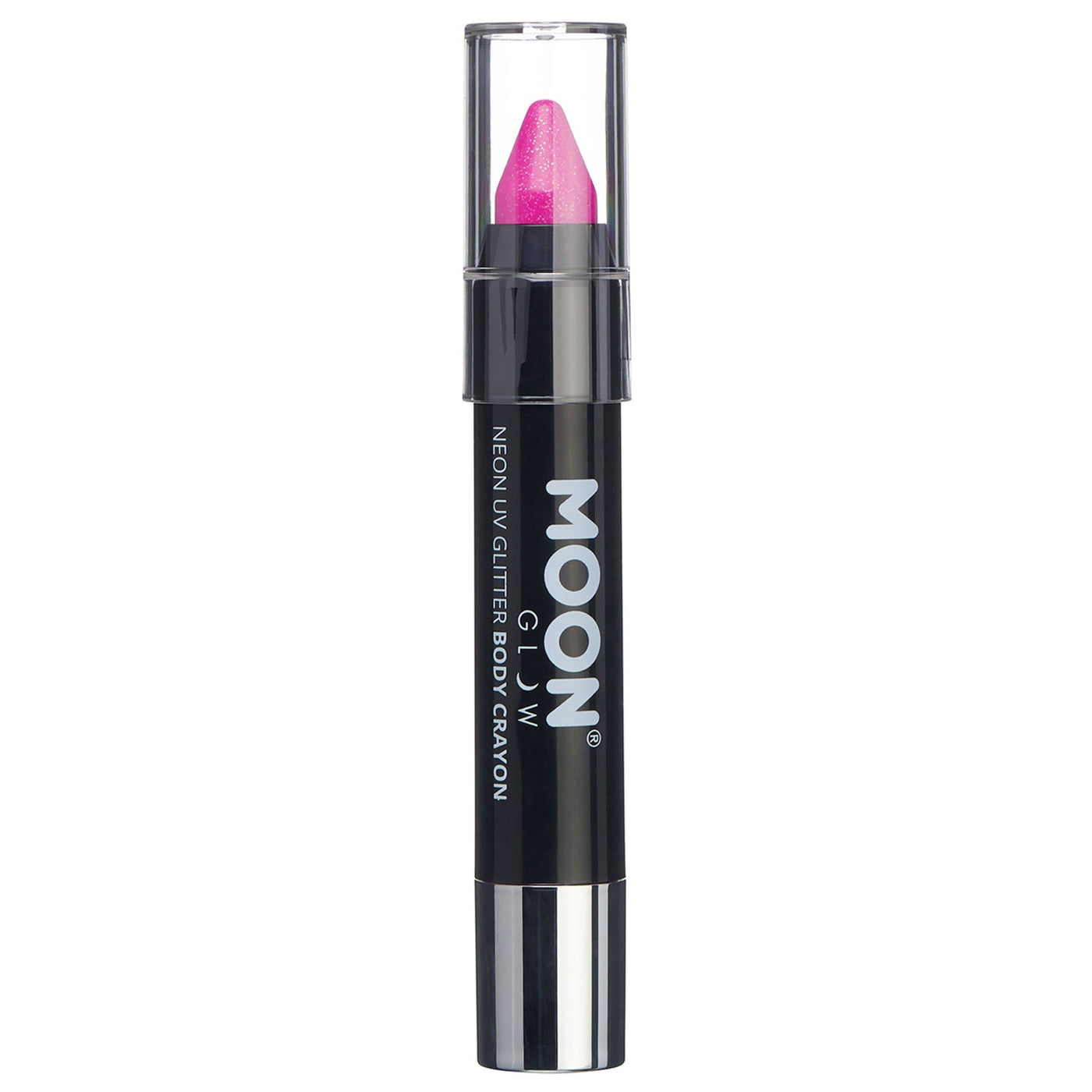 Moon Glow Neon UV Body Crayon - Glitter Magenta