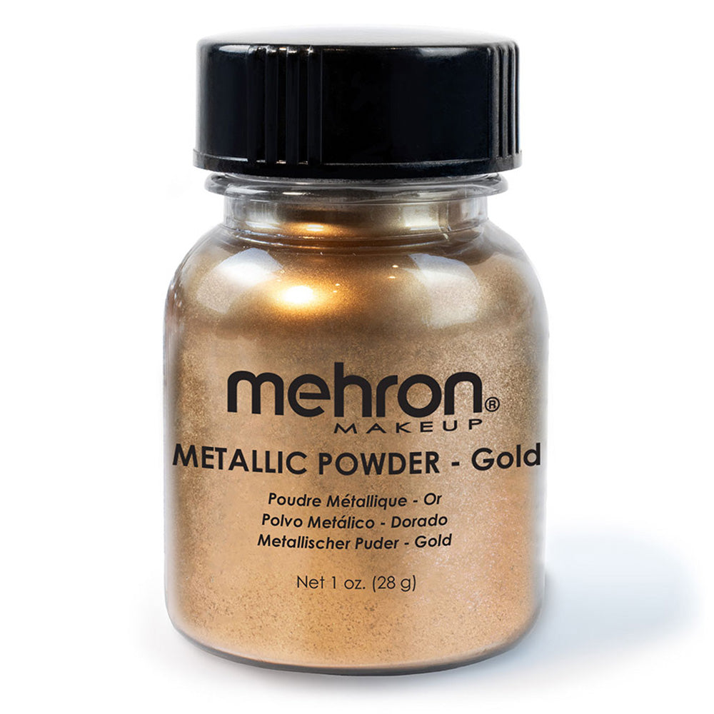 Metallic Man Powder Mehron Metallic Powder - Gold – www.gayprideshop.co.uk