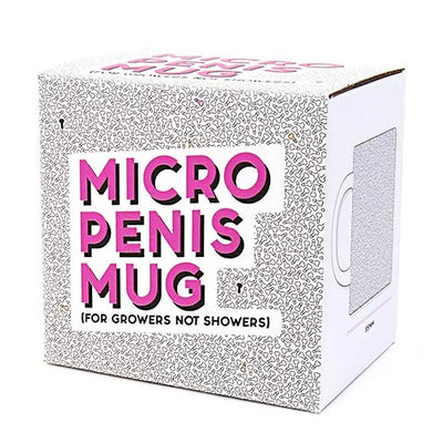 Are any of your friends growers not showers? Help them to be proud of their miniature member and show it off with our Micro Penis Mug! Just make sure you bring your magnifying glass with you.