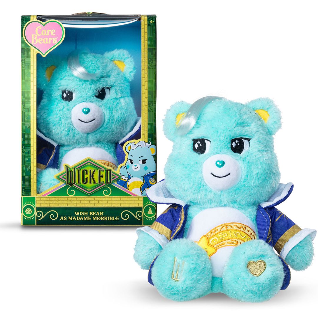 Basic Fun Care Bears x Wicked 22 cm Peluche – Madame Morrible – Édition limitée Peluche Crossover théâtral Basic Fun Care Bears x Wicked 22 cm Peluche – Madame Morrible – Édition limitée Peluche Crossover théâtral