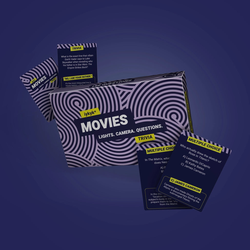 Movies Trivia Card Game