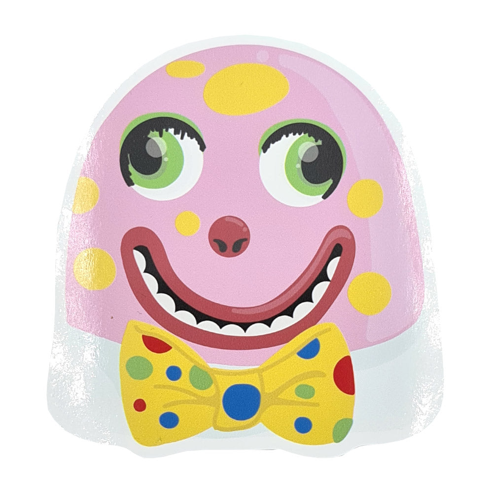 Mr Blobby Vinyl Waterproof Sticker