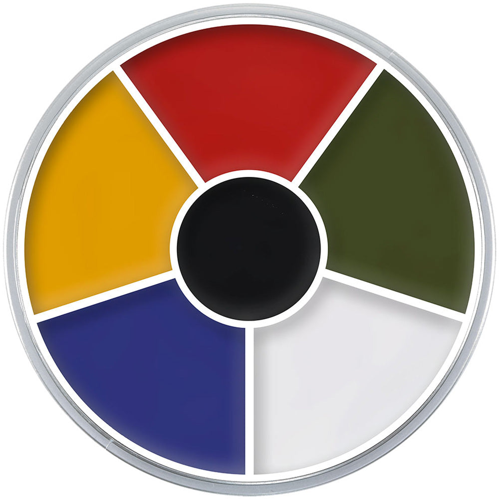 Kryolan Cream Colour Circle Wheel 30g - Multi Colour – www.gayprideshop ...