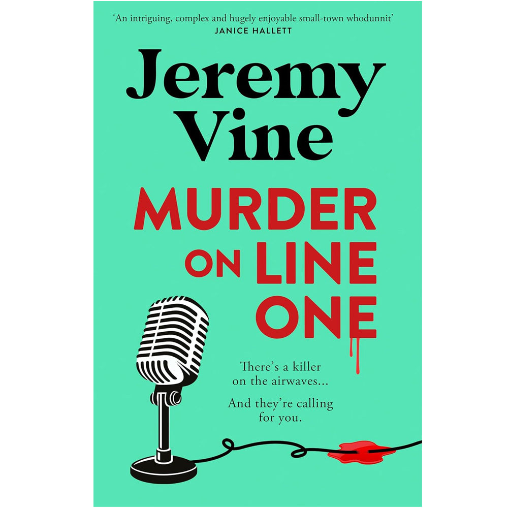 Jeremy Vine - Murder On Line One Book (Signed Copy)