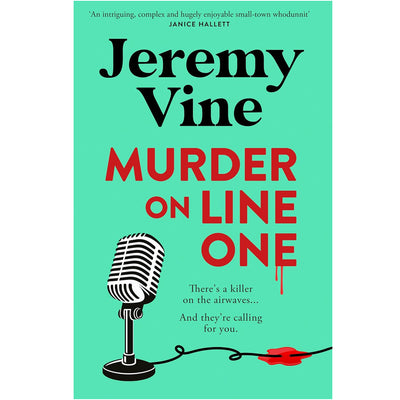 Jeremy Vine - Murder On Line One Book (Signed Copy)