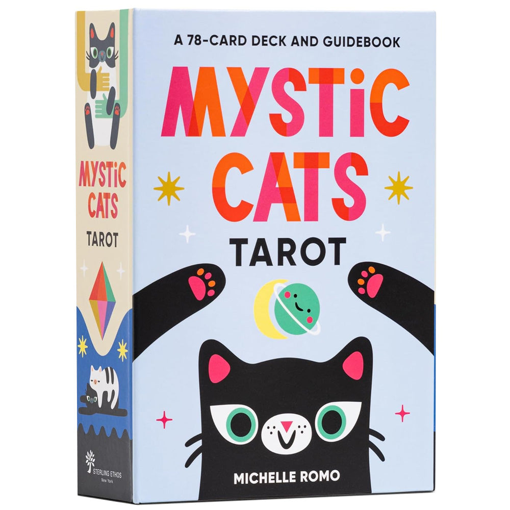 Mystic Cats Tarot Cards & Guidebook